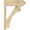 Ekena Millwork Westlake Rough Sawn Arts and Crafts Outlooker, Douglas Fir, 8"W x 24"D x 32"H OUT08X24X32WTL03RDF - alternate 4